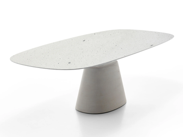 ROCK TABLE MAXI - Cement dining table by MDF Italia - view 3